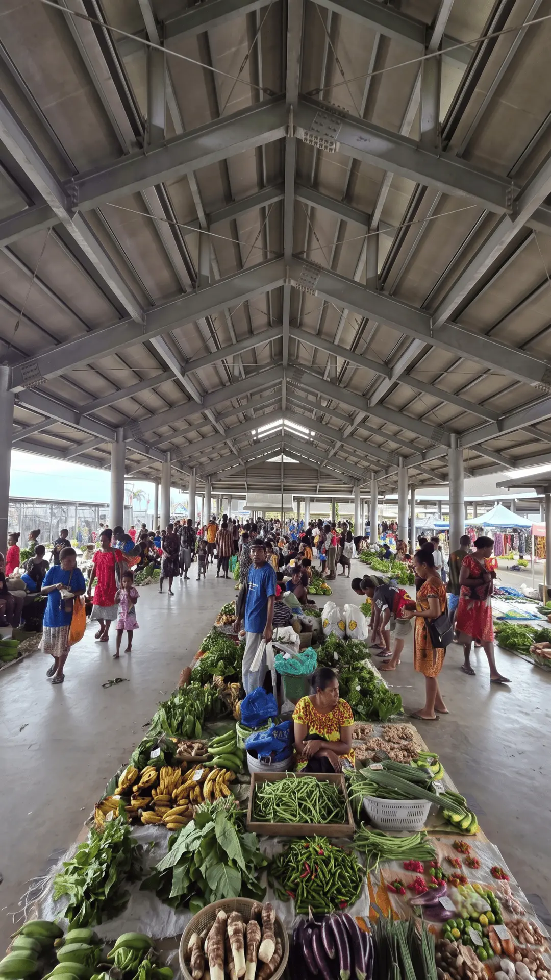Alotau Local Market | Fresh Produce & Culture Papua New Guinea Bustling local market in Alotau with fresh food and local vendors, Papua New Guinea