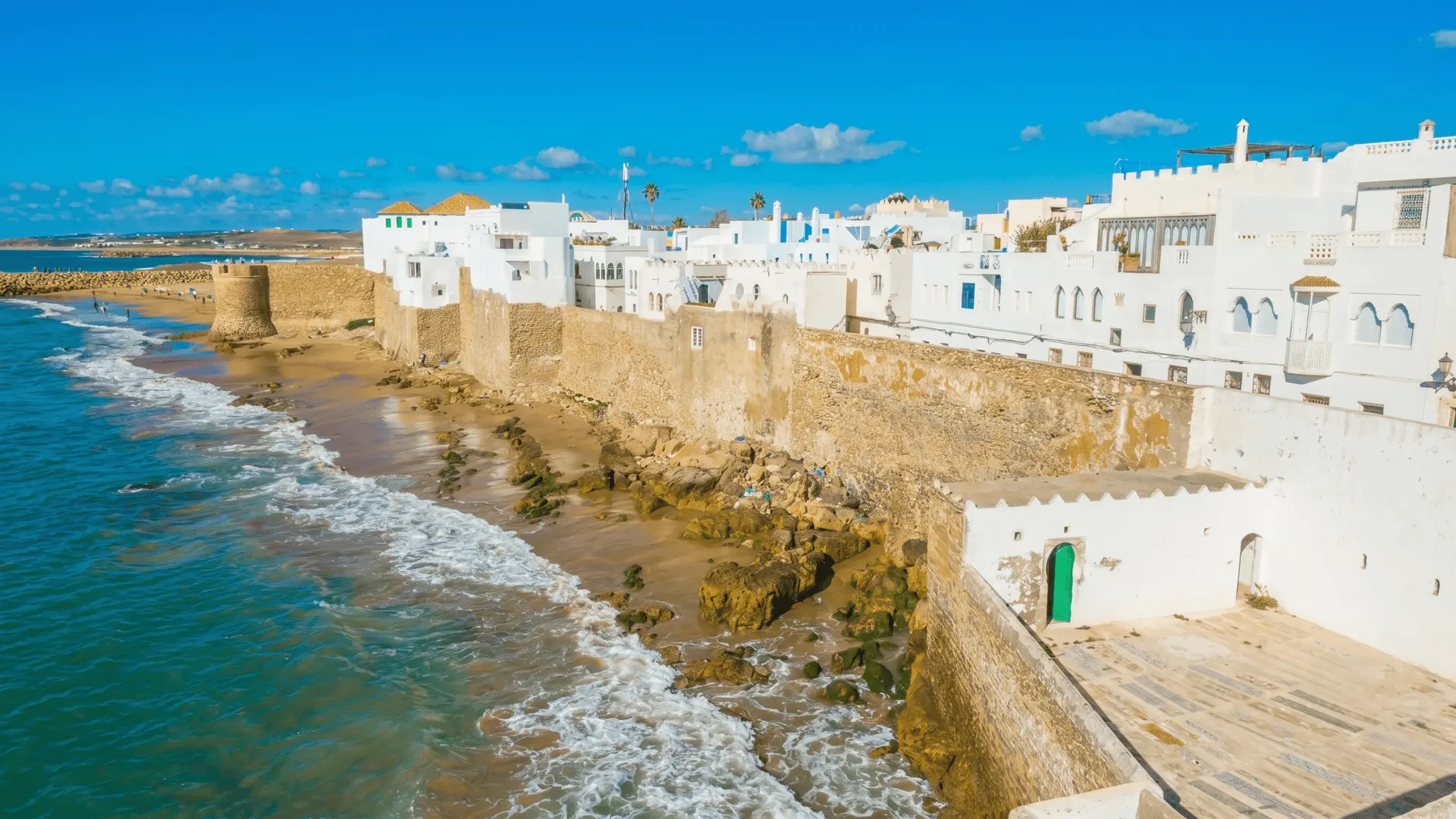 Asilah Ramparts - Historic Fortifications Ancient ramparts and fortifications of Asilah overlooking the Atlantic Ocean