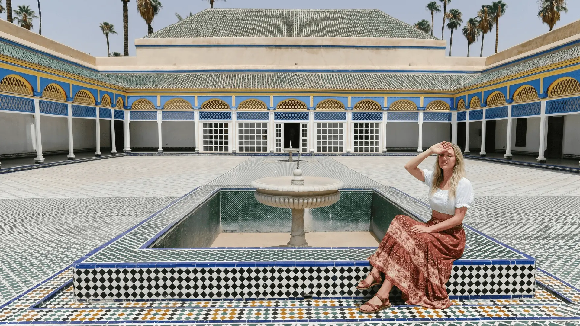 Bahia Palace in Marrakech Bahia Palace in Marrakech