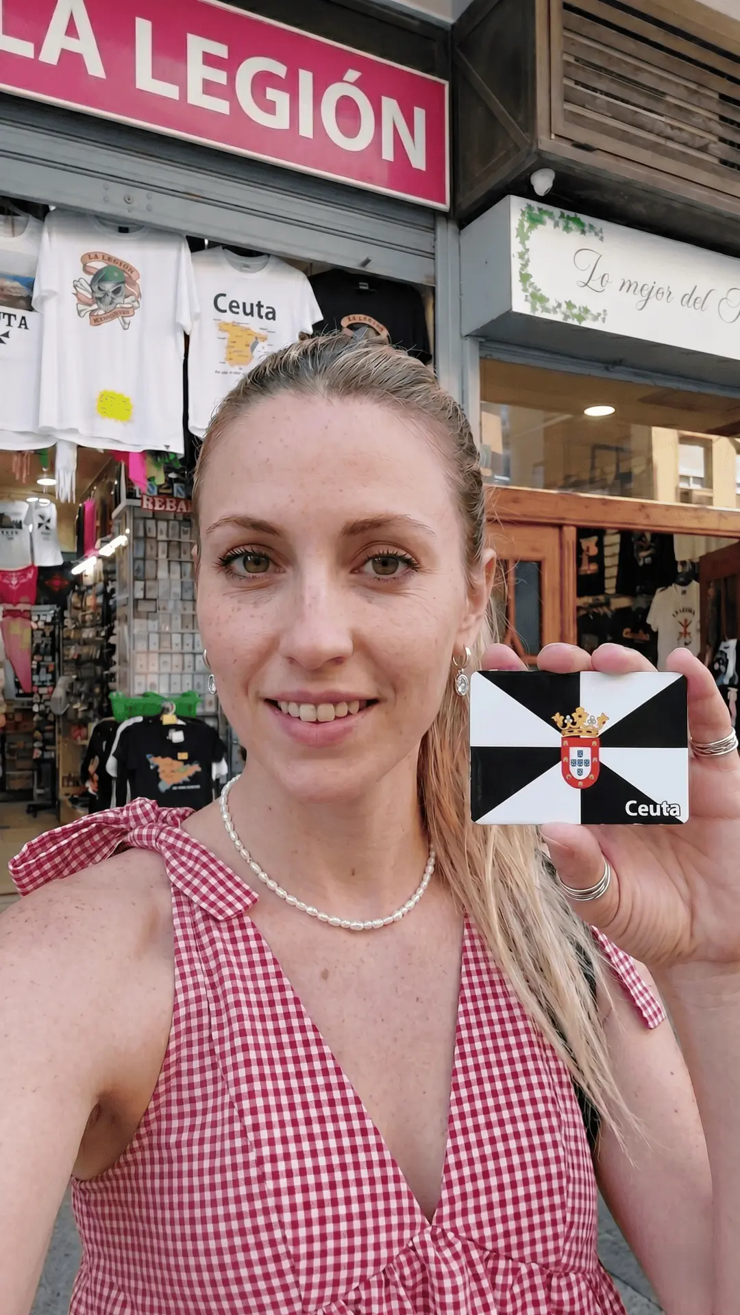 Ceuta Spain Souvenir Refrigerator Magnet – Cute Travel Keepsake Cute Ceuta refrigerator magnet souvenir bought in downtown Ceuta, Spain – perfect travel memento