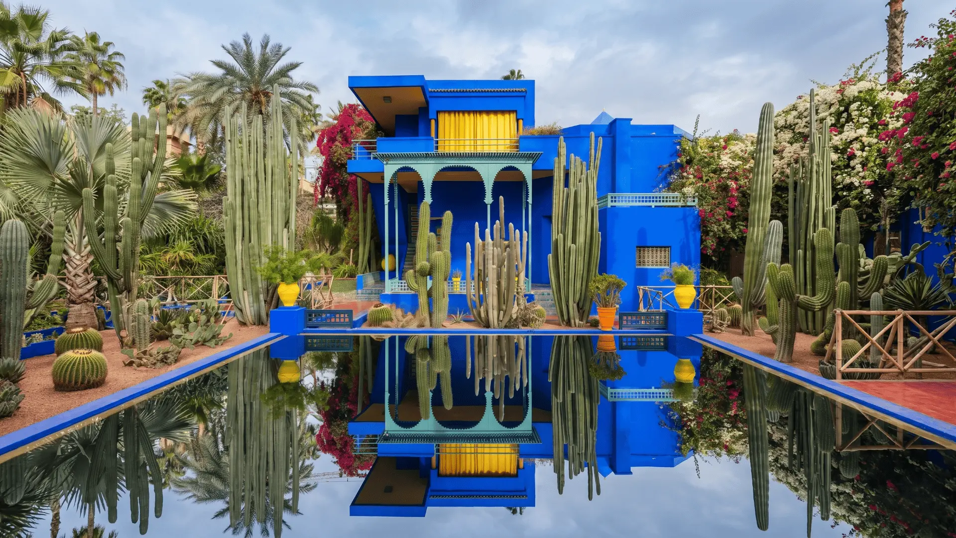 Jardin Majorelle in Marrakech Jardin Majorelle in Marrakech