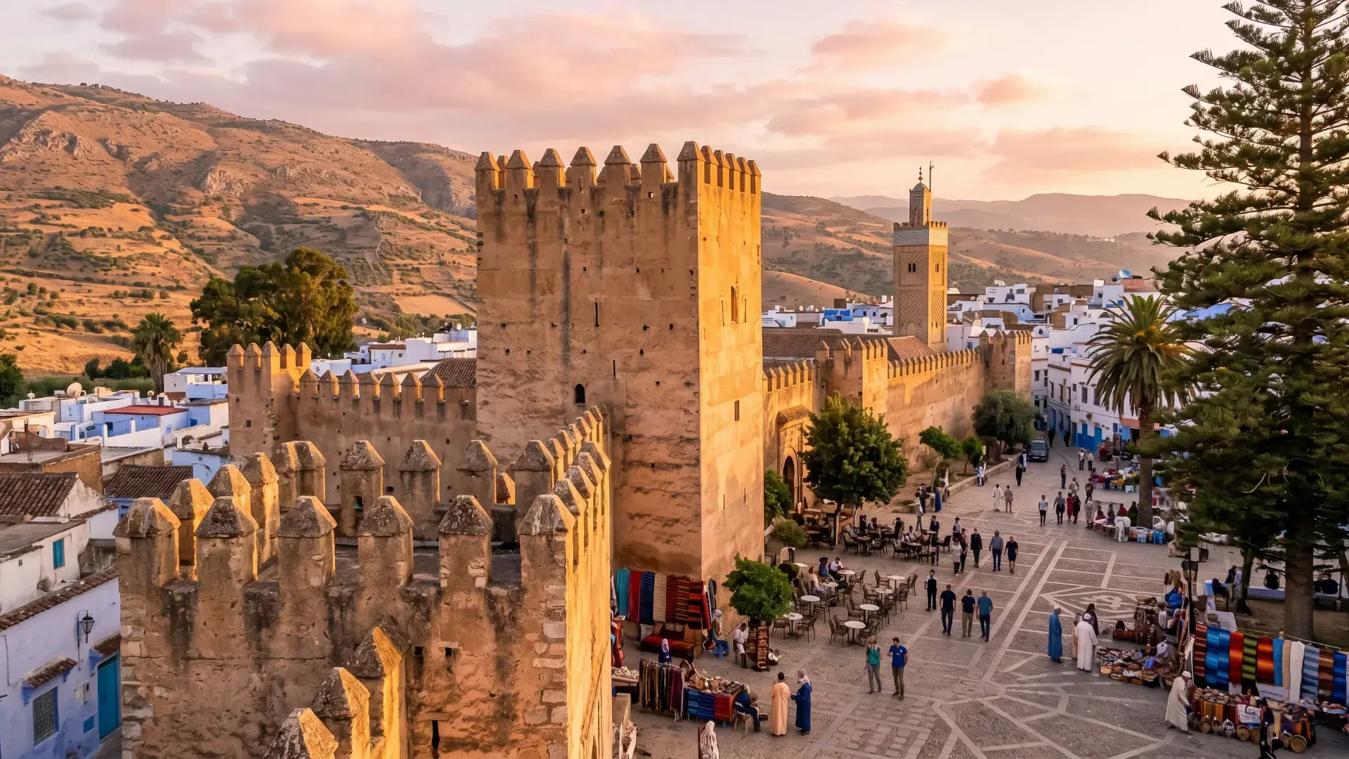 Kasbah - The historical monument of Chefchaouen Kasbah - The historical monument of Chefchaouen