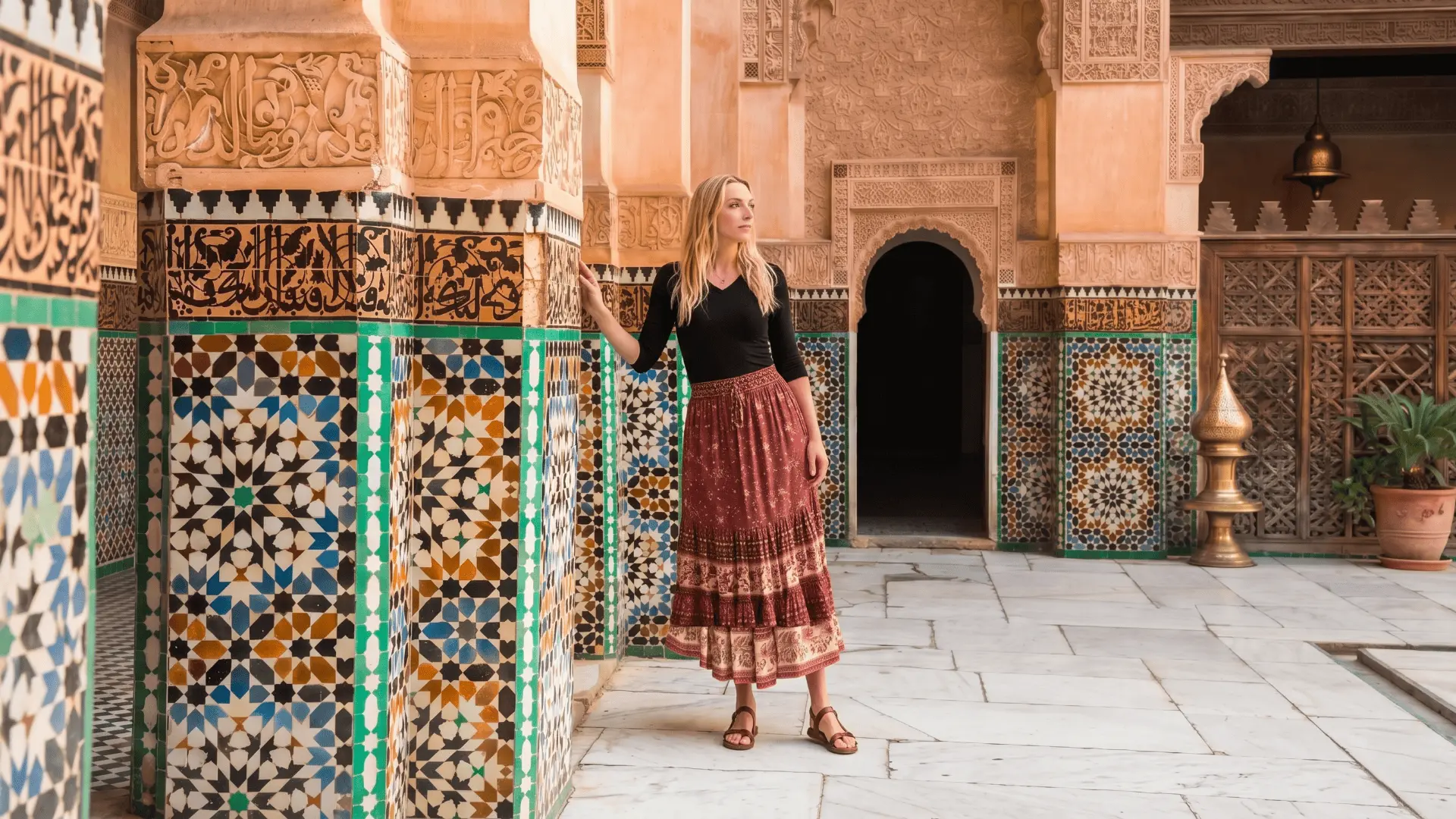 Madrasa Ben Youssef in Marrakech Madrasa Ben Youssef in Marrakech