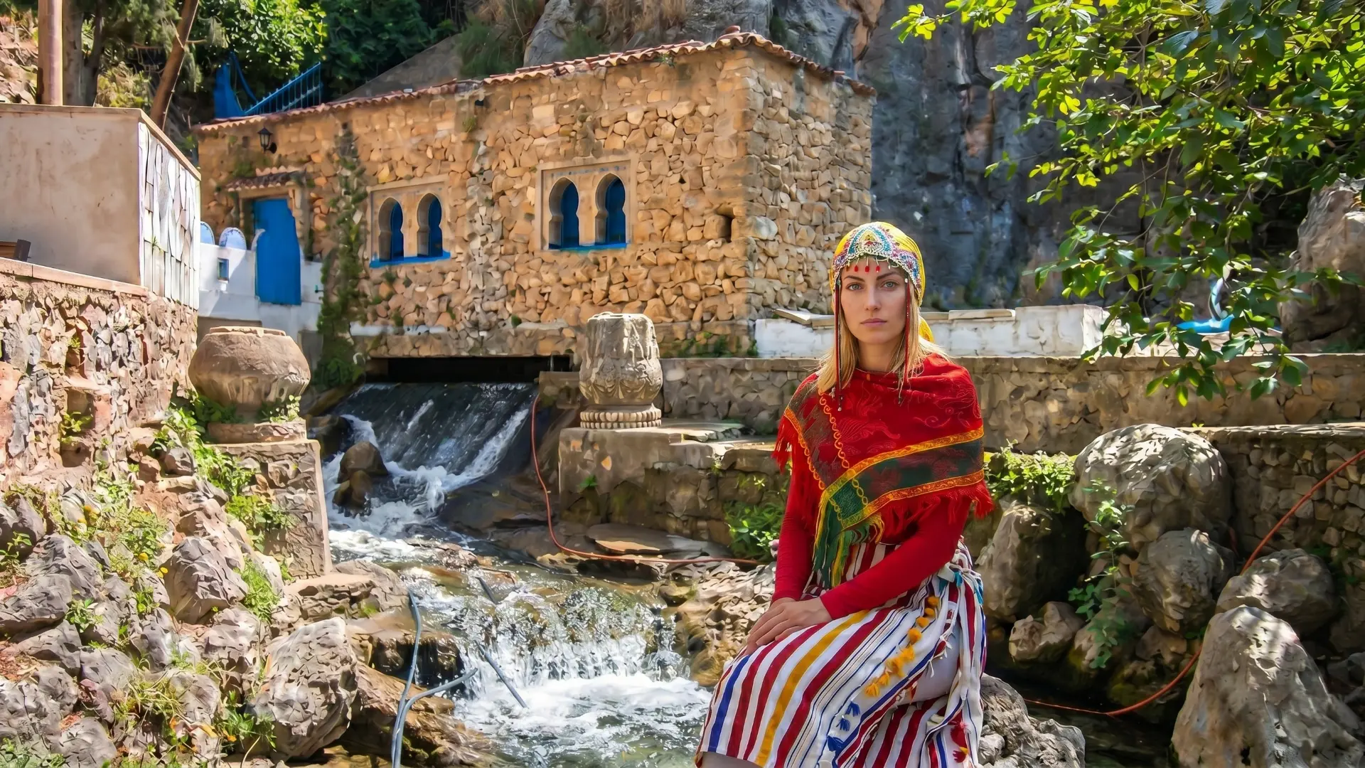 Ras El Maa Waterfall - A Hidden Gem in Chefchaouen Ras El Maa Waterfall - A Hidden Gem in Chefchaouen