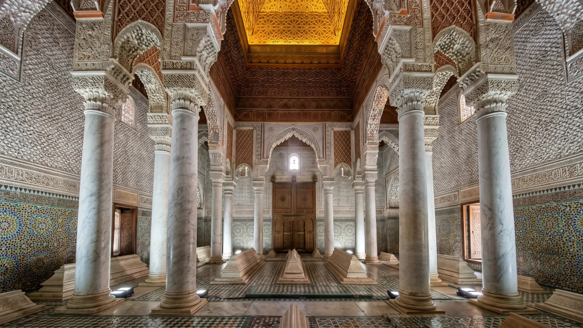Saadian Tombs in Marrakech Saadian Tombs in Marrakech