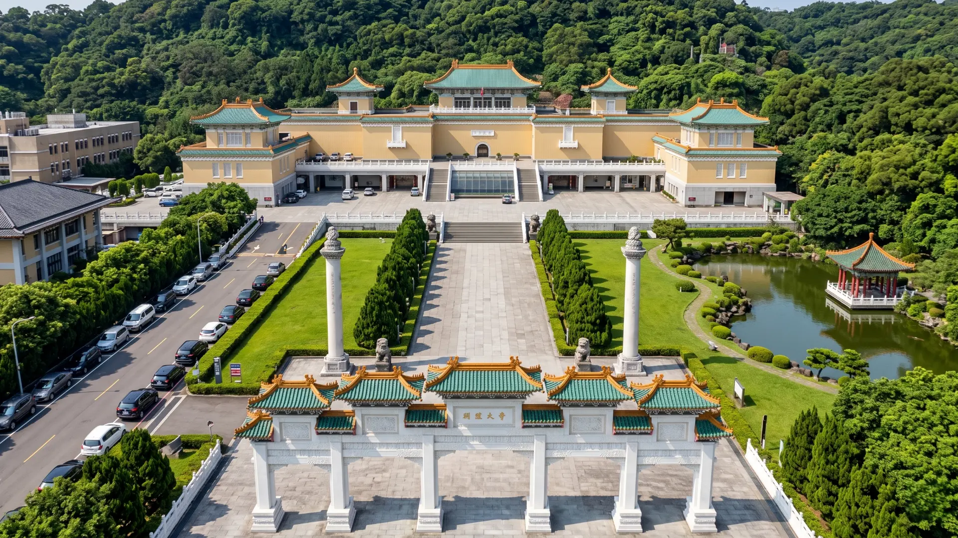 National Palace Museum Taipei | World-Class Chinese Art Collection Exterior or interior view of the National Palace Museum in Taipei housing ancient Chinese treasures
