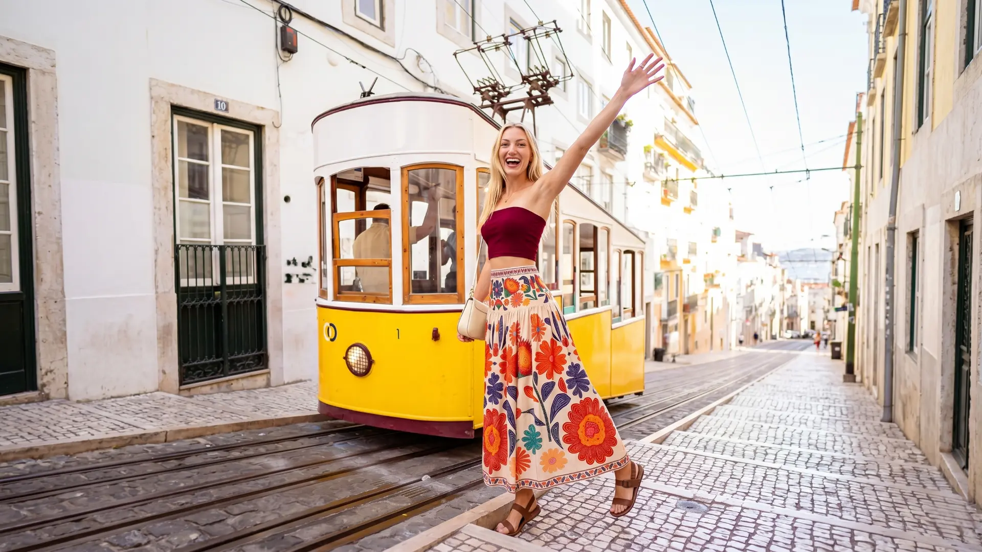 Tram 28 in Lisbon Tram 28 in Lisbon
