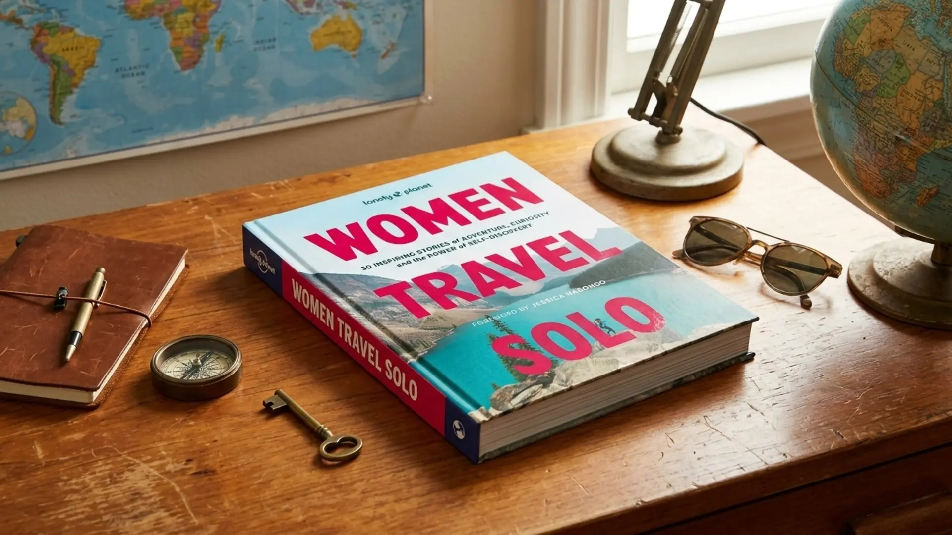 Women Travel Solo β Inspirational Book for Female Travelers Women Travel Solo book featuring inspiring stories and advice from women who traveled around the world alone